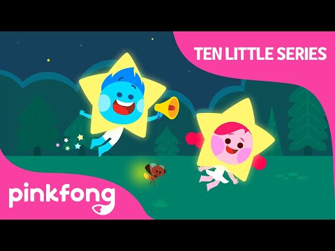 Twinkle Twinkle, Ten Little Kids | Ten Little Series | Count 1 to 10 | Pinkfong Songs for Children