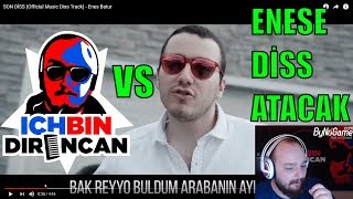 DİRENCAN ENES BATURUN &#39;SON DİSS&#39; VİDEOSUNU İZLİYOR (Official Music Diss Track)