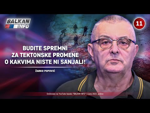 INTERVJU: Žarko Popović - Spremite se za tektonske promene o kakvima niste ni sanjali! (9.6.2023)