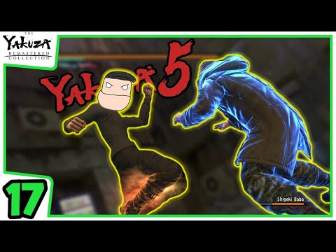 BABA VS SAEJIMA & KITAKATA FAMILY LONG BATTLE | Yakuza 5 Remastered (PS4 Pro) | Let's Play (Part 17)