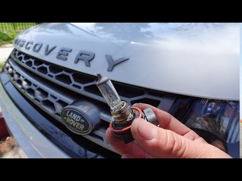 How To Replace Headlight Bulbs on 2015-2019 Land Rover Discovery