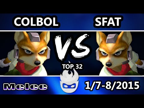 Paragon 2015 - SS | Colbol (Fox) Vs. MIOM | SFAT (Orange) SSBM Winners Top 32 - Melee