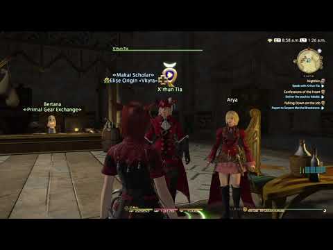 [FINAL FANTASY XIV Stormblood] DoM Job Quest: Nightkin Pt. 1 [Lv 65 RDM]