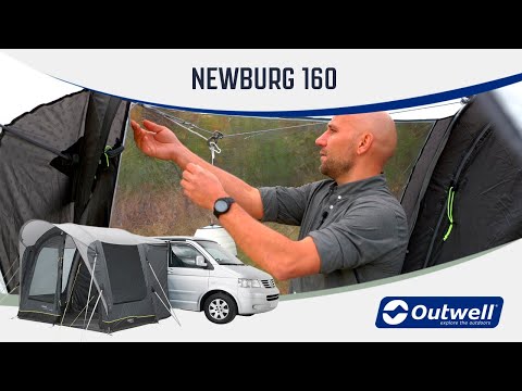 Outwell Newburg 160 - Poled Drive Away Awning (2020) | Innovative Family Camping