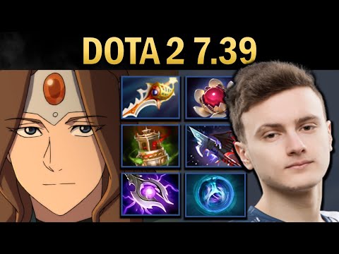 Mirana Gameplay Miracle with Mjolnir and Vessel - Dota 2 7.39