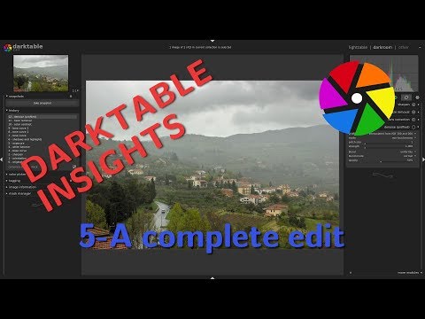 A simple edit - Darktable Insights ep 5