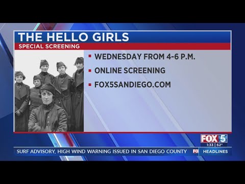 'Hello Girls' special film screening to feature rare footage of America’s first female soldiers