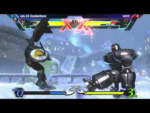 Curleh Mustache #4 - West Coast Edition Umvc3 coL.CC Combofiend vs Ifrit