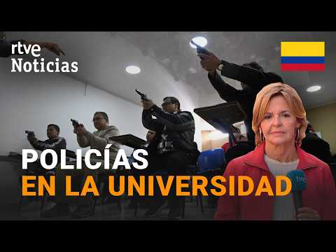 Colombia enviará a la policía a las universidades para reprimir protestas| RTVE Noticias