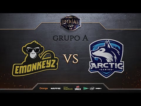 EMONKEYZ CLUB vs ARCTIC GAMING - IBERIAN CUP - FASE DE GRUPOS - JORNADA 02 - DIA 2