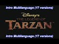 The Legend Of Tarzan Intro Multilanguage 17 Versions