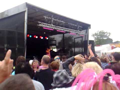 Angie Brown Rocking it at Brighton Pride 2011