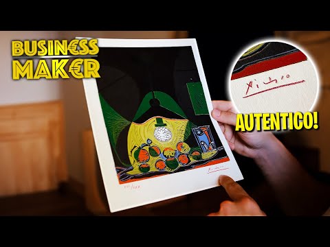 TROVIAMO UN DIPINTO DI PICASSO ORIGINALE E FIRMATO! (la svolta) - Business Maker #23