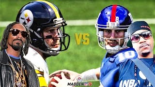 Madden NFL 16 - "INSANE" SNOOP DOGG ONLINE GAMEPLAY! - Snoop vs Tico!!! Ep.1