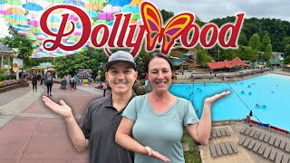 How Crowded was DOLLYWOOD on Memorial Day  NEW Treats & Park Tour!