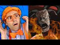 Blippi Reacts To Extreme Metal