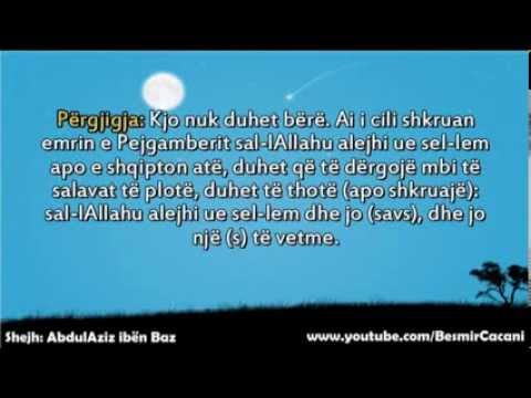 125. Shkurtimi i salavateve me gërmat (savs) -AbdulAziz ibën Baz
