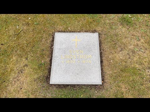 Stafsinge kyrkogård - Sven Lindström