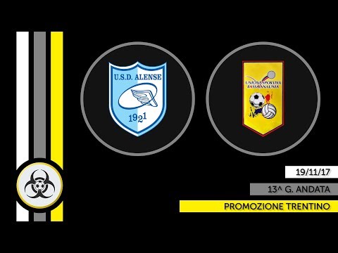 HL PARZIALI P TN - 19/11/17: Alense - Bassa Anaunia 2-1