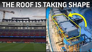 Camp Nou Roof Rising Fast(08 May 2026)|| Massive Progress in VIP Ring, Third Tier & Compression Ring