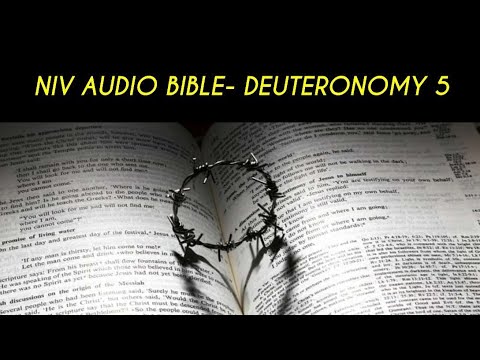 DEUTERONOMY 5 NIV AUDIO BIBLE (with text)