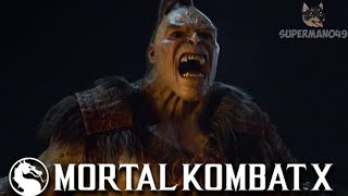 Talker Mad Because Goro Destroyed Him - Mortal Kombat X: "Goro" Gameplay