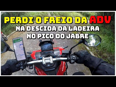 ADV ficou sem freio na descida da ladeira
