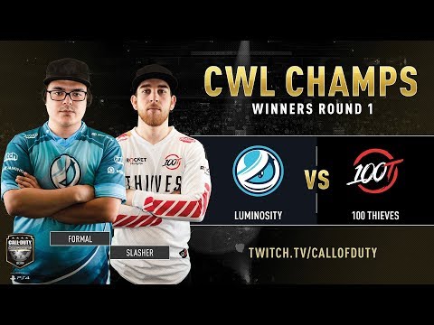 Luminosity vs 100 Thieves | CWL Champs 2019 | Day 3
