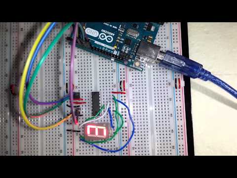 CD4511BE & 4 Digit 7 Segment Display