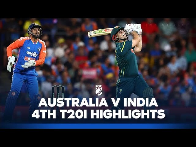 Australia ALL OUT after horrific 9/52 collapse 🫣 | Australia vs India | 4th T20I | Match Highlights