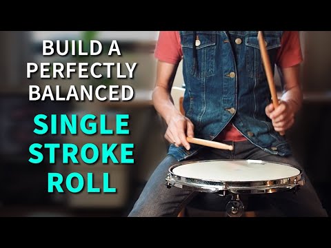 Single Stroke Drum Pad Practice Workout With a Twist | For Drummers