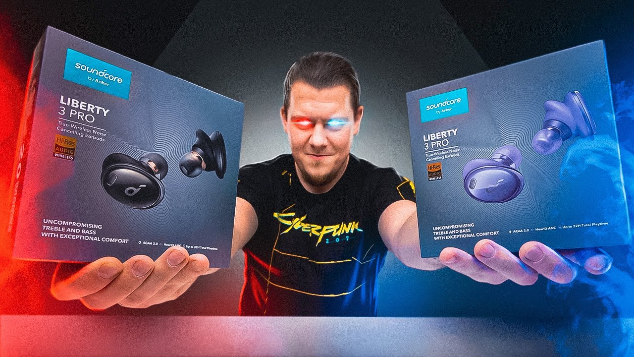 Наушники Soundcore Liberty 3 Pro, черный