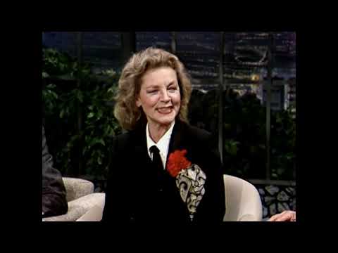 Lauren Bacall on the Johnny Carson Show (23-6-1983)