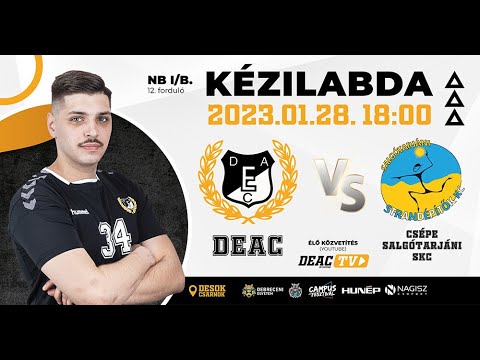 2023.01.28. DEAC-Csépe Salgótarjáni SKC /NB I/B. 12. forduló/