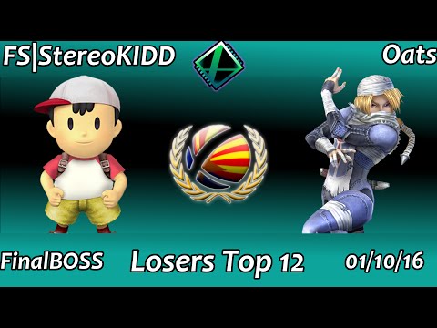 FinalBOSS: FS|StereoKIDD (Ness) vs Oats (Sheik) Losers R6 Top 64