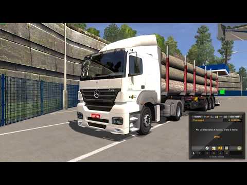 Euro Truck Simulator 2 (1.28) Mercedes Benz Axor Original + DLC's & Mods