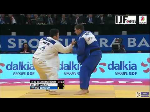 Judo 2016 Grand Prix Samsun: Wang (KOR) - Ivanov (BUL) [-81kg] final
