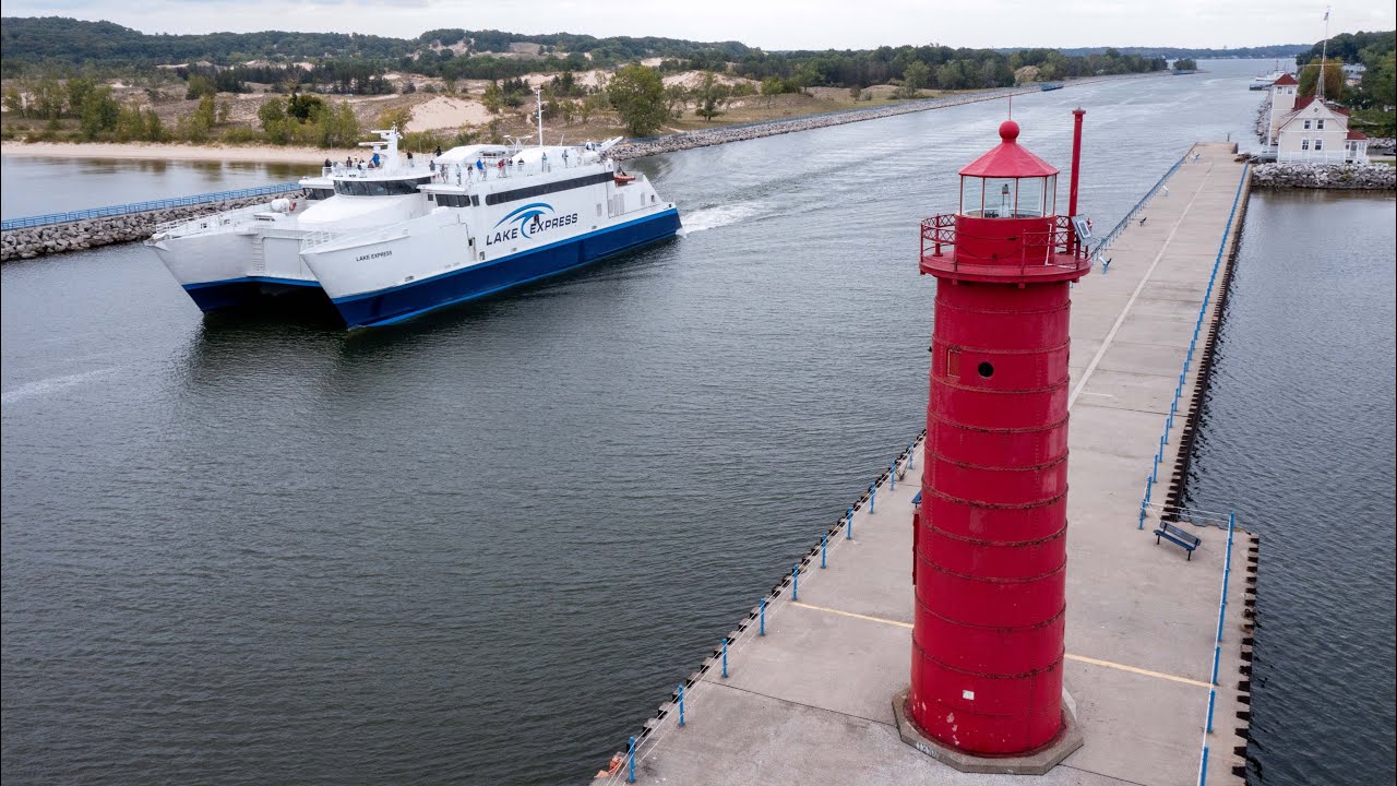 Lake Express car ferry on track for 'Best year ever' - YouTube