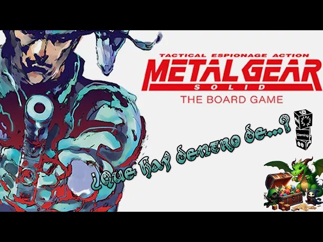 Vídeo relacionado con CMON Metal Gear Solid The Board Game - Juego de Sigilo y Estrategia, campaña de 14 misiones y 6 misiones de Realidad Virtual, Personajes icónicos y peleas de Jefes, a Partir de 14 años, 1-4 Jugadores
