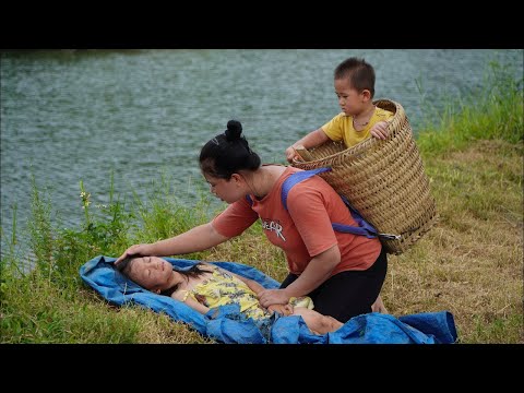 On her way home, the single mother rescues a girl in danger - and raises orphaned children.