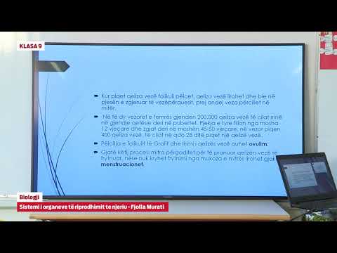 e Mesimi Klasa 9 - 9513 Biologji - Sistemi i organeve të riprodhimit te njeriu