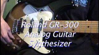 Video thumbnail for Roland G-505 Vintage Analog Guitar Synth Controller GR-300 by WayneJoness
