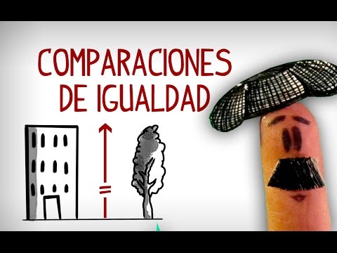 Comparaciones en español de igualdad. Aprender español