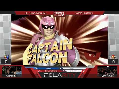 CFL Smackdown 165 WiiU - Abopo (Greninja) vs Sean (Falcon) - Losers Quarters