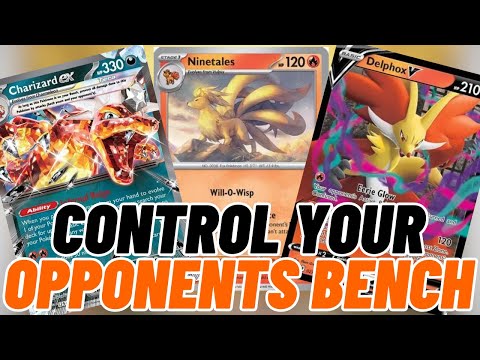 Control your opponents bench with this Charizard ex deck! (Pokemon Trading Card Game Live)