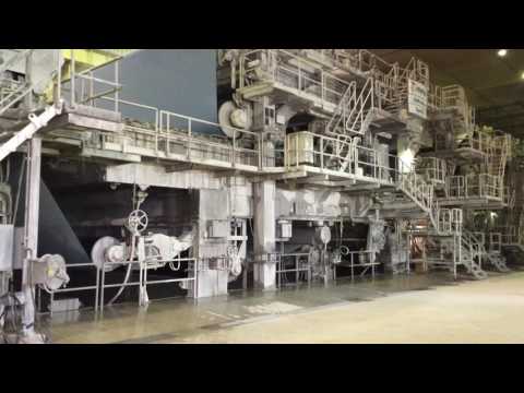 Visite du Smirtom de L'Aigle à l'usine UPM Chapelle-Darblay