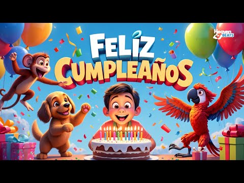 🎉 ¡Feliz Cumpleaños! | Canción Cristiana Infantil con Letra 🎂 | Heaven Beats 2025 Oficial