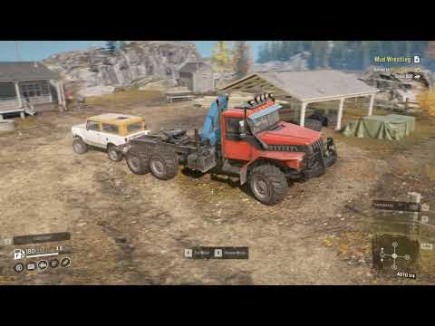 SnowRunner - Walkthrough - Part 76 - Mud Wrestling 4K Gaming