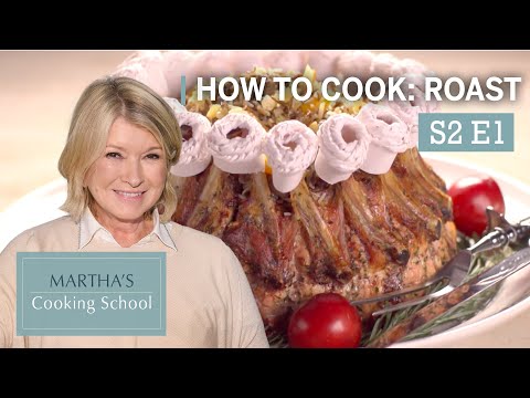 Martha Stewart Teaches You Roast Pork + More | Martha's Cooking School S2E1 