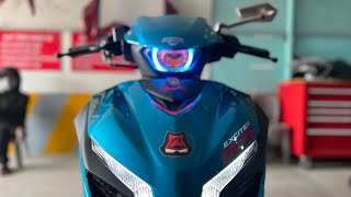 Exciter 155 2023 Độ Bi T-Rex 1.0 60w Cho Hot Tiktoker Khôi Móc Khoá Tại T23Shop Cần Thơ